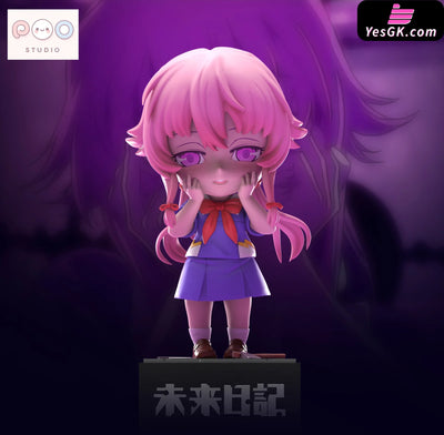 Future Diary Chibi Yuno Gasai Desktop Ornament GK Statue - POPO Studio [Pre-Order] Deposit Others