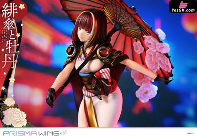 Fuzichoco Original Illustration Scarlet Umbrella And Peony 1/7 Scale Pre-Painted Figure - Prime 1