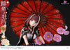 Fuzichoco Original Illustration Scarlet Umbrella And Peony 1/7 Scale Pre-Painted Figure - Prime 1