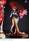 Fuzichoco Original Illustration Scarlet Umbrella And Peony 1/7 Scale Pre-Painted Figure - Prime 1