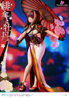 Fuzichoco Original Illustration Scarlet Umbrella And Peony 1/7 Scale Pre-Painted Figure - Prime 1