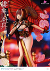 Fuzichoco Original Illustration Scarlet Umbrella And Peony 1/7 Scale Pre-Painted Figure - Prime 1