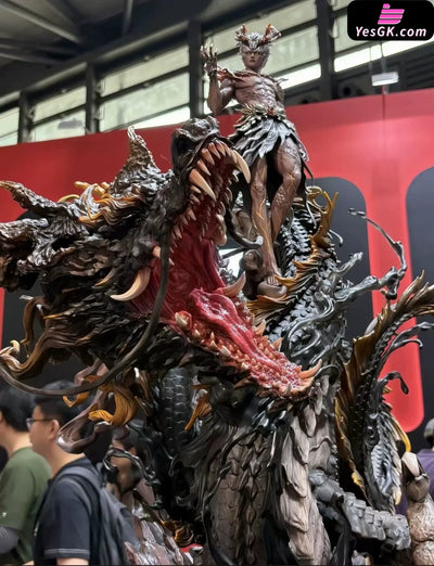 Game for Peace Ink Dragon Nine Heavens Ao Yuan Statue (Licensed) - PJ Studio [In-Stock] - Full Payment - Chinese Style