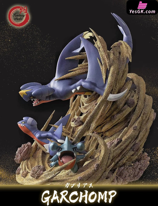Garchomp Evolution Series Resin Statue - Fantasy Studio [In-Stock] Other Animes