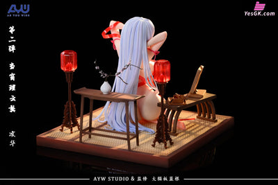 Genshin Impact 2Nd Before The Window Arranges Her Hair Kamisato Ayaka Statue - Ayw Studio