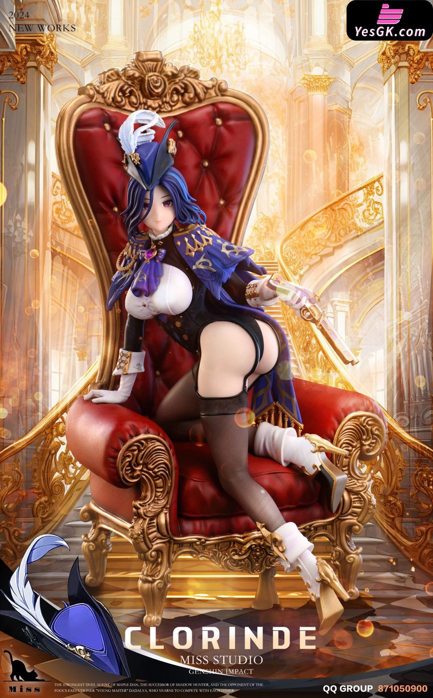 Genshin Impact 3Rd Clorinde Statue - Miss Studio [Pre-Order]