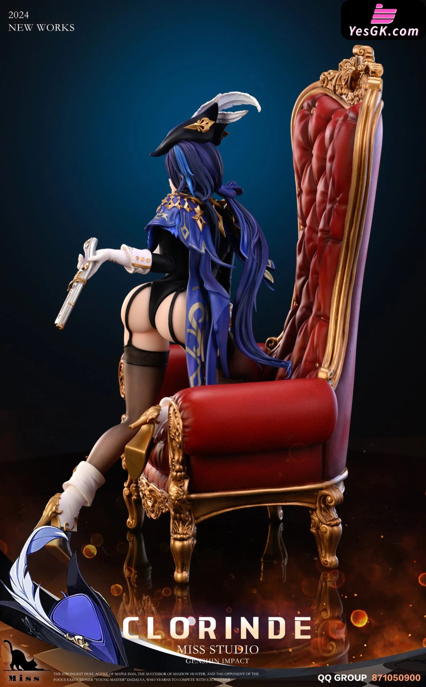 Genshin Impact 3Rd Clorinde Statue - Miss Studio [Pre-Order]