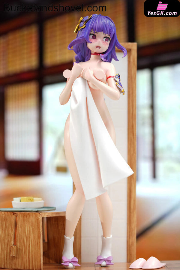 Genshin Impact Bathing Girl Raiden Shogun 1/7 GK Statue - Honest Man Studio [In-Stock] - Full Payment / A Version