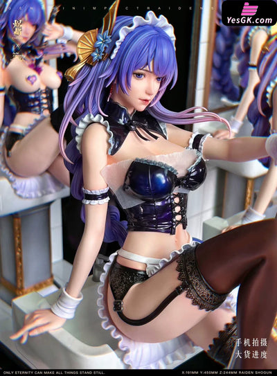 Genshin Impact Bathroom Maid Raiden Shogun Resin Statue - CHIYAN studio & SHENGGE Studio [In-Stock] Genshin Impact