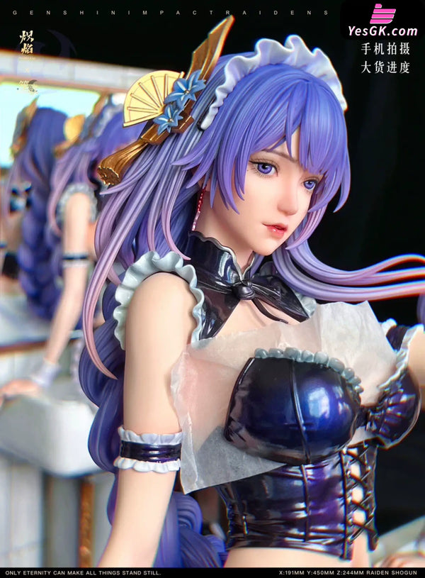 Genshin Impact Bathroom Maid Raiden Shogun Resin Statue - CHIYAN studio & SHENGGE Studio [In-Stock] Genshin Impact