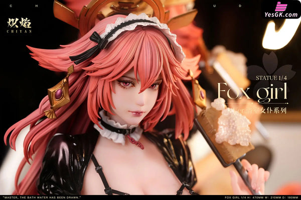 Genshin Impact Bathroom Maid Yae Miko & Ganyu Statue - CHIYAN Studio
