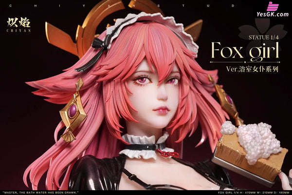 Genshin Impact Bathroom Maid Yae Miko & Ganyu Statue - CHIYAN Studio