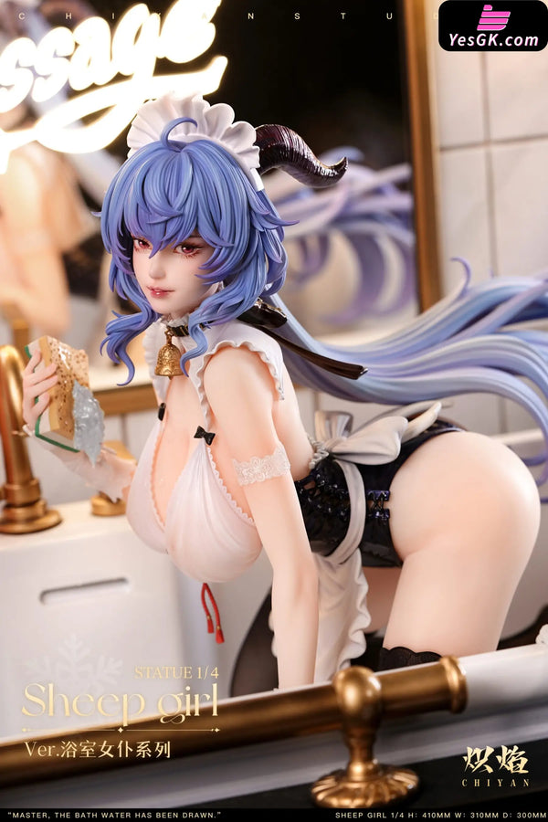 Genshin Impact Bathroom Maid Yae Miko & Ganyu Statue - CHIYAN Studio