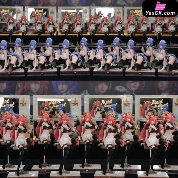 Genshin Impact Bathroom Maid Yae Miko & Ganyu Statue - CHIYAN Studio