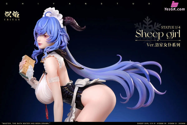 Genshin Impact Bathroom Maid Yae Miko & Ganyu Statue - CHIYAN Studio