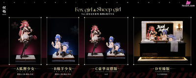 Genshin Impact Bathroom Maid Yae Miko & Ganyu Statue - CHIYAN Studio