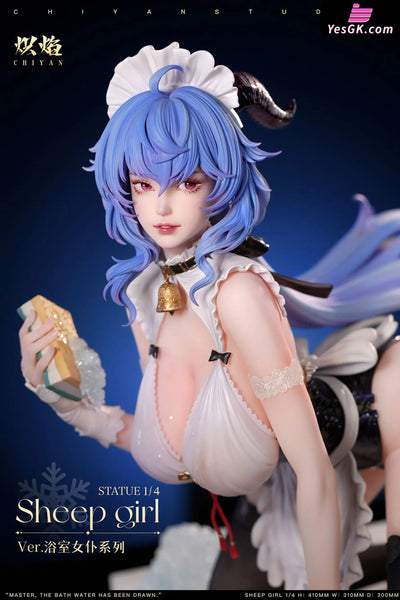 Genshin Impact Bathroom Maid Yae Miko & Ganyu Statue - CHIYAN Studio