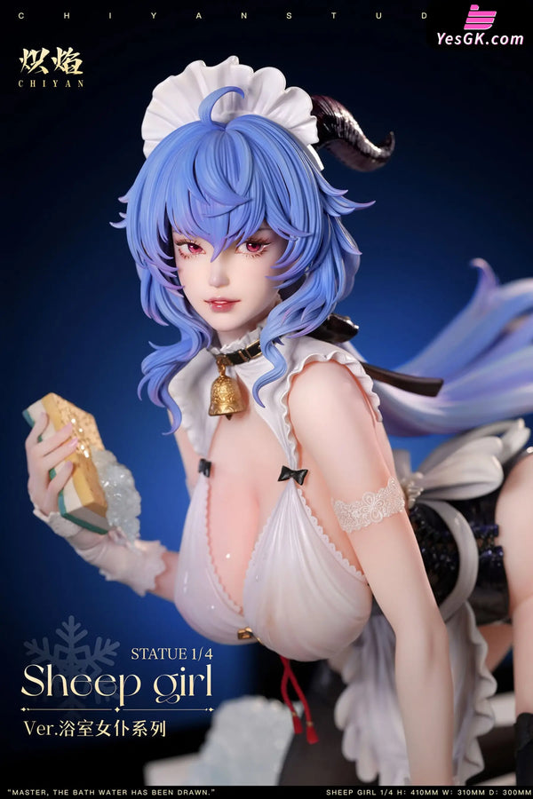 Genshin Impact Bathroom Maid Yae Miko & Ganyu Statue - CHIYAN Studio