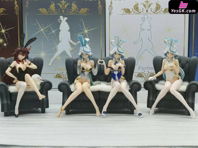 Genshin Impact Bunny Girl #2 Furina & Kamisato Ayaka & Sangonomiya Kokomi & Hu Tao Resin Statue - Bunny Studio