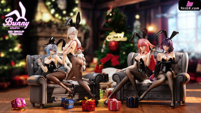 Genshin Impact Bunny Girl 4 Member Girl Group Resin Statue - Studio [Pre-Order]