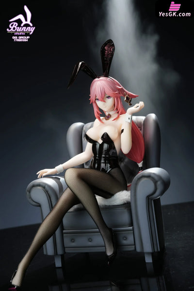 Genshin Impact Bunny Girl 4 Member Girl Group Resin Statue - Studio [Pre-Order] Deposit / Yae Miko