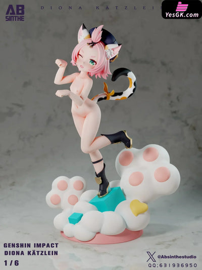Genshin Impact Cat Ear Diona GK Statue - ABsinthe Studio [In-Stock] - Full Payment / Standard Edition - Genshin Impact