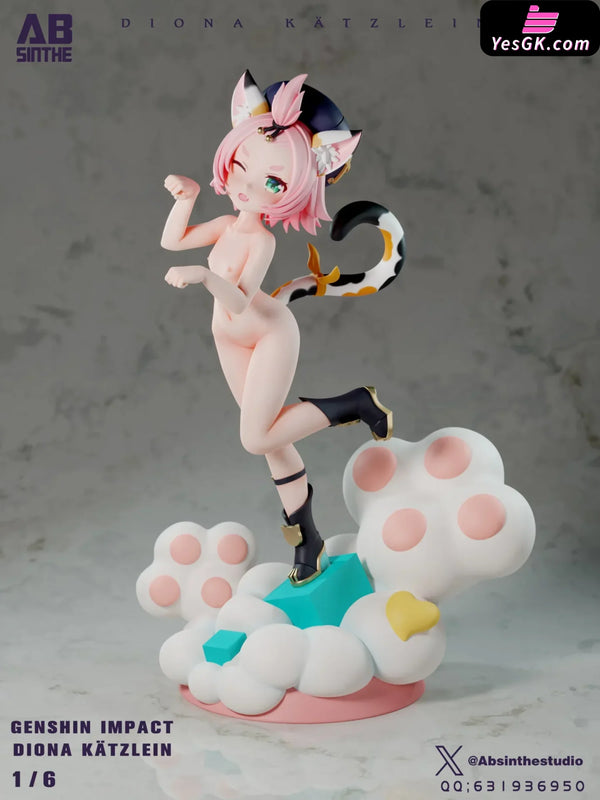 Genshin Impact Cat Ear Diona GK Statue - ABsinthe Studio [In-Stock] - Full Payment / Standard Edition - Genshin Impact