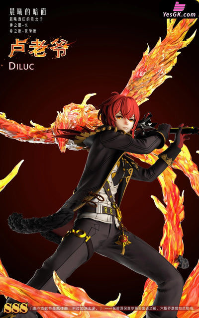 Genshin Impact Diluc Statue - Whale Song Studio & Ruan Tang Studio [Pre - Order]