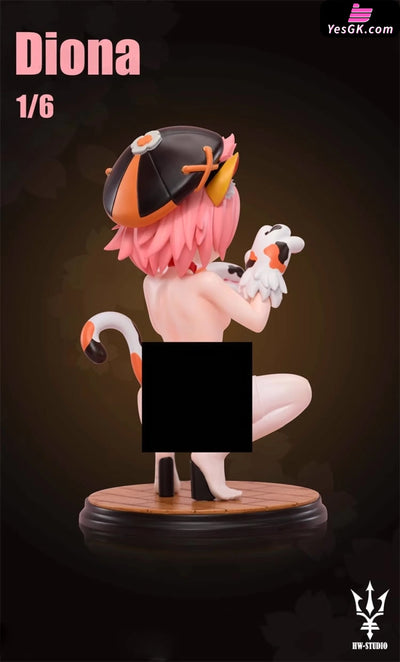 Genshin Impact Diona Resin Statue - HW Studio [Pre-Order Closed] Full Payment / 1/6 Scale / NSFW 18 + Statue Genshin