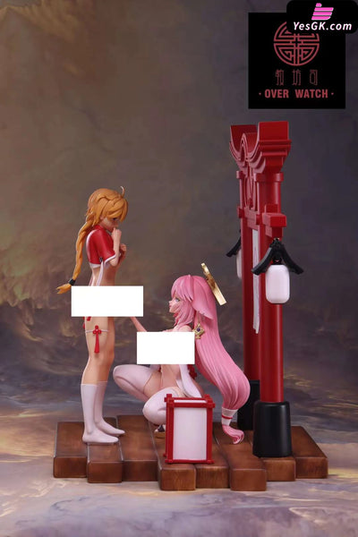 Genshin Impact Festival activities at the shrine Aether & Yae Miko Statue - OVER WATCH Studio [In-Stock] Full Payment