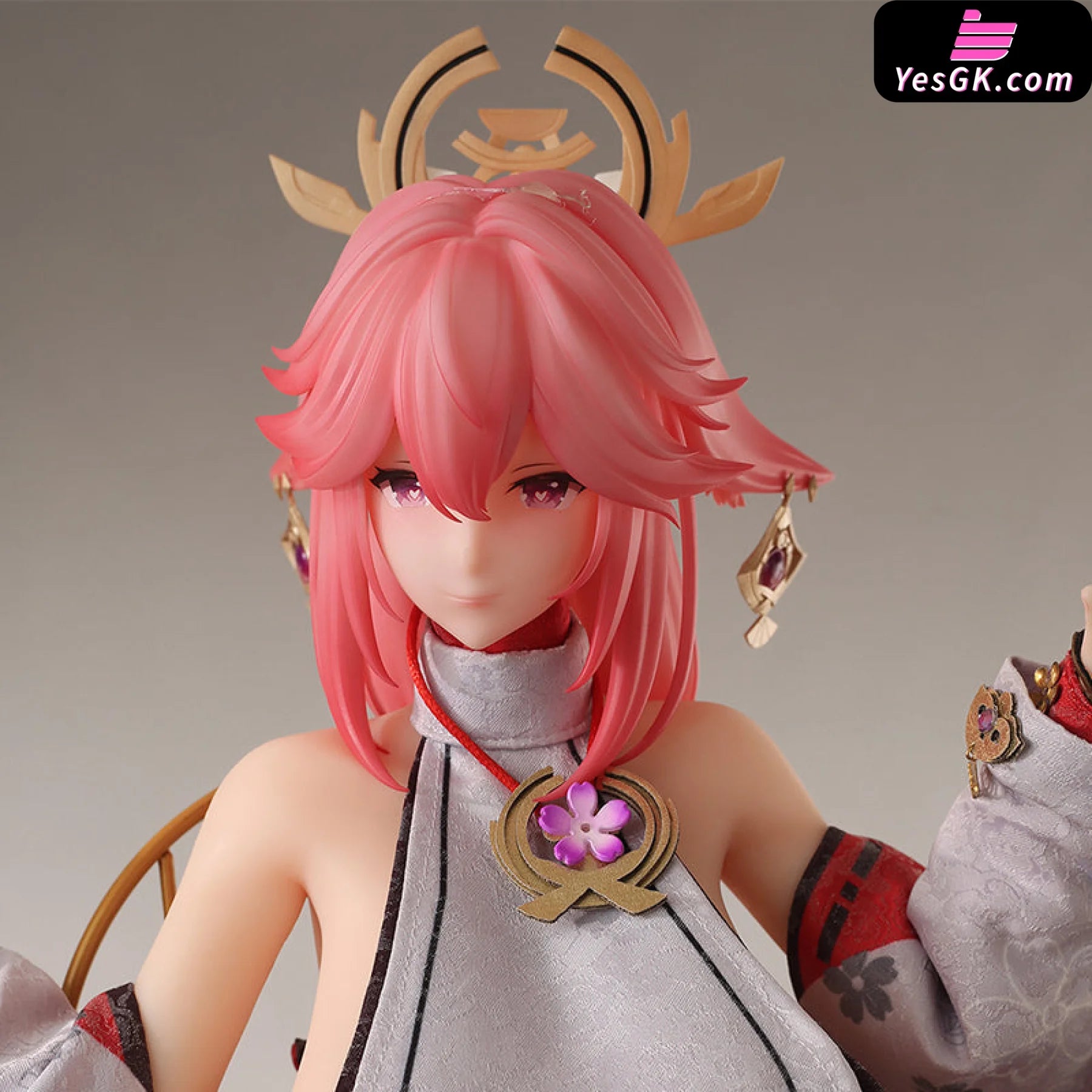 Genshin Impact Little Fox Yae Miko GK Statue - Yu Zhai Ren Xing Genshin Impact Little Fox Yae Miko GK Statue - Yu Zhai Ren Xing
