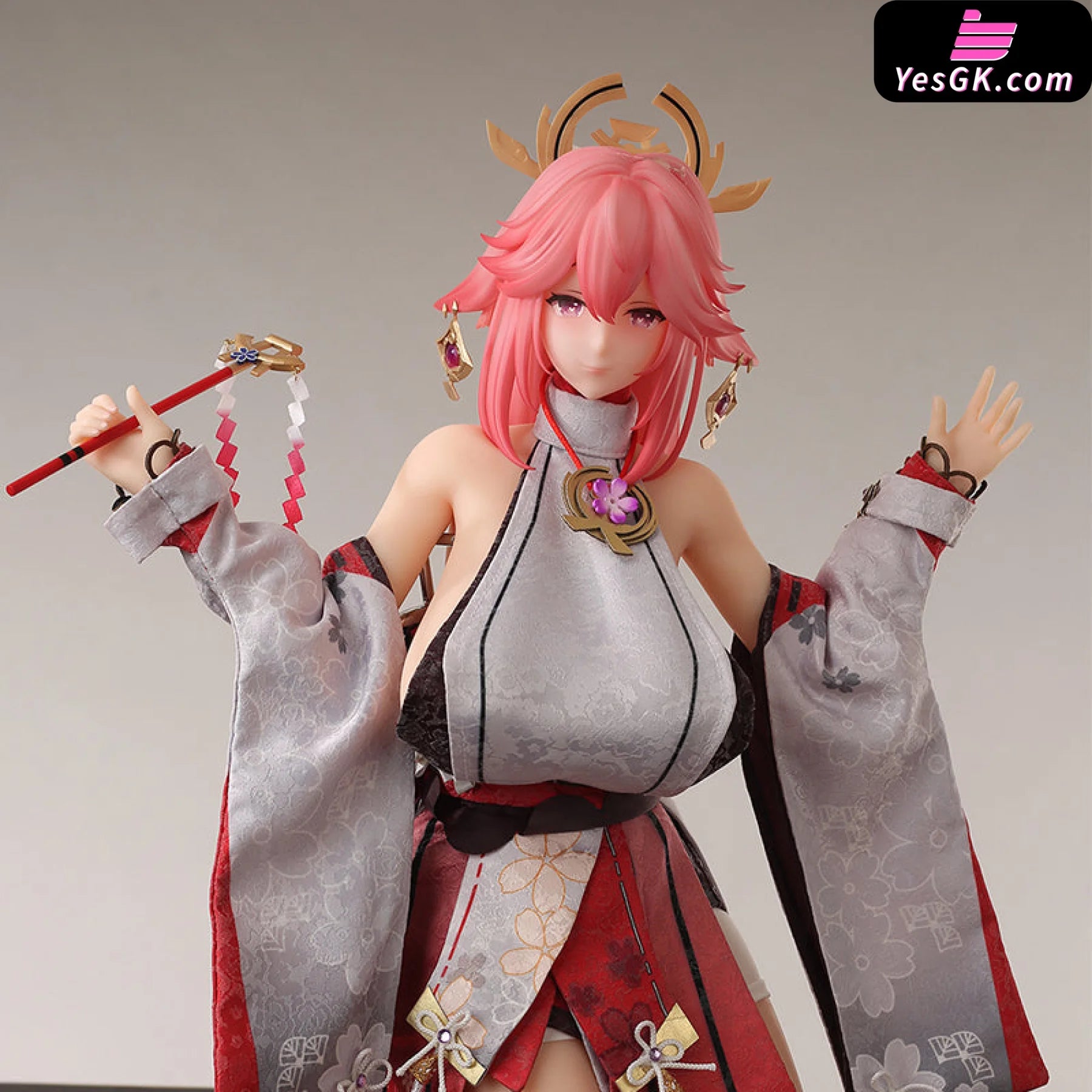 Genshin Impact Little Fox Yae Miko GK Statue - Yu Zhai Ren Xing Genshin Impact Little Fox Yae Miko GK Statue - Yu Zhai Ren Xing