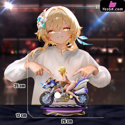 Genshin Impact Lumine Rides Ganyu Motorcycle 1/6 GK Statue Ji Bo Studio [Pre Order] Genshin Impact