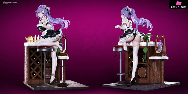 Genshin Impact Maid Ganyu Keqing Statue - Jigenworld Studio [Pre - Order]