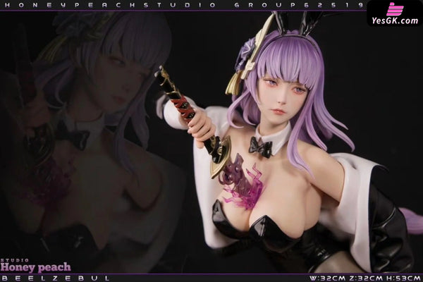 Genshin Impact Night Bunny Beelzebul 1/4 GK Statue - Honey Peach Studio [In-Stock] - Full Payment - Genshin Impact