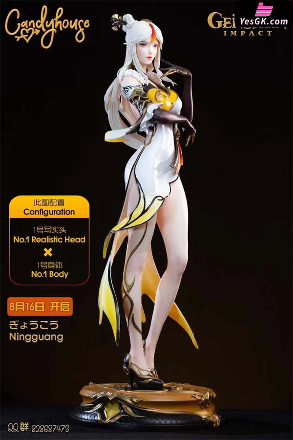 Genshin Impact Ningguang 1/4 GK Statue - Candy House Studio [In-Stock] - Genshin Impact