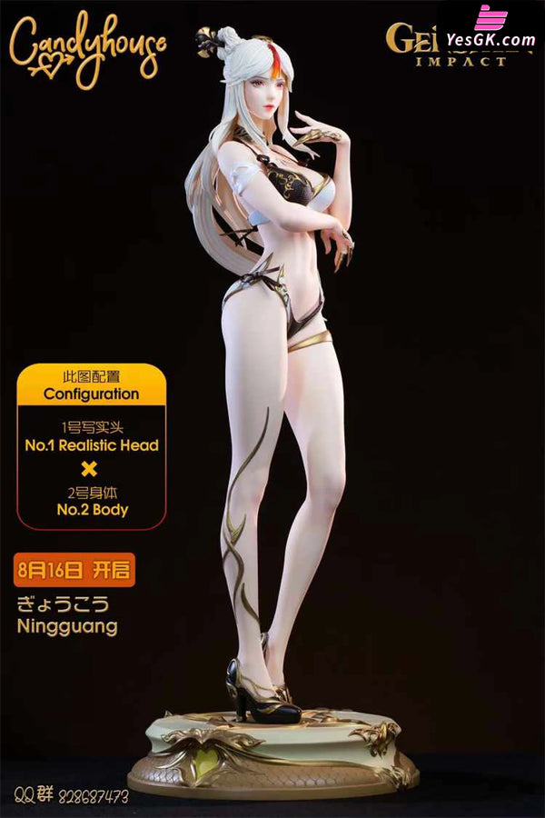 Genshin Impact Ningguang 1/4 GK Statue - Candy House Studio [In-Stock] - Genshin Impact