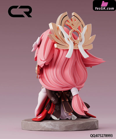 Genshin Impact Q Version Yae Miko Resin Statue - Cr Studio [Pre - Order]