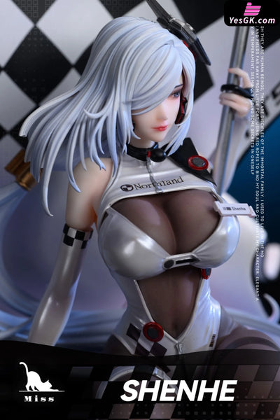 Genshin Impact Racing Queen Shenhe 1/6 GK Statue - Miss Studio [In-Stock] - Full Payment / Standard Edition - Genshin