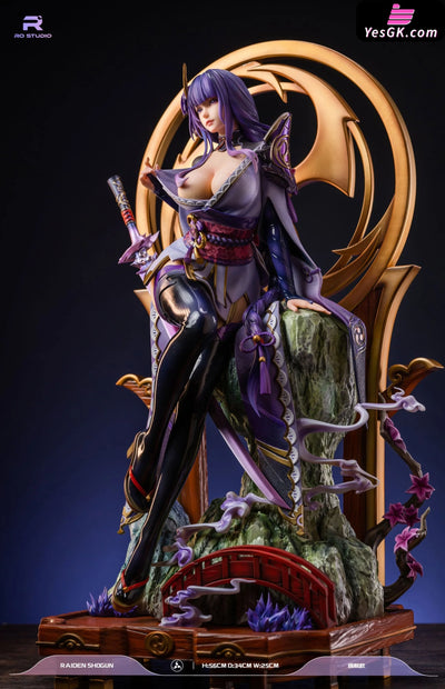 Genshin Impact Raiden shogun 1/4 GK Statue - RO Studio [In-Stock] - Genshin Impact