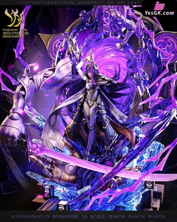 Genshin Impact Raiden Shogun 1/6 GK Statue - Imagination Studio [In-Stock] - Genshin Impact