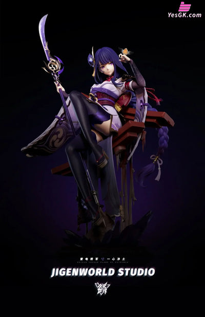 Genshin Impact Raiden Shogun 1/6 GK Statue - Jigenworld Studio [In-Stock] - Genshin Impact