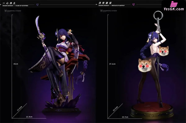 Genshin Impact Raiden Shogun 1/6 GK Statue - Jigenworld Studio [In-Stock] - Full Payment / Deluxe Edition - Genshin
