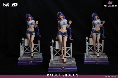Genshin Impact Raiden Shogun Resin Statue - FWS studio & ZZDD Studio [In-Stock] Genshin Impact