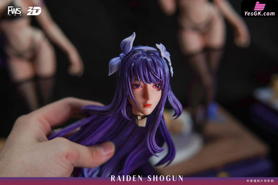 Genshin Impact Raiden Shogun Resin Statue - FWS studio & ZZDD Studio [In-Stock] Genshin Impact