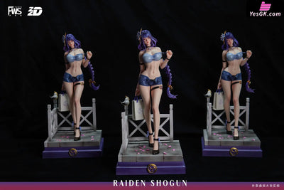 Genshin Impact Raiden Shogun Resin Statue - FWS studio & ZZDD Studio [In-Stock] Genshin Impact