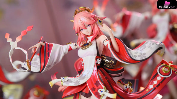Genshin Impact Raiden Shogun x Yae Miko 1/6 GK Statue - Hakimi Studio [In-Stock] - Genshin Impact
