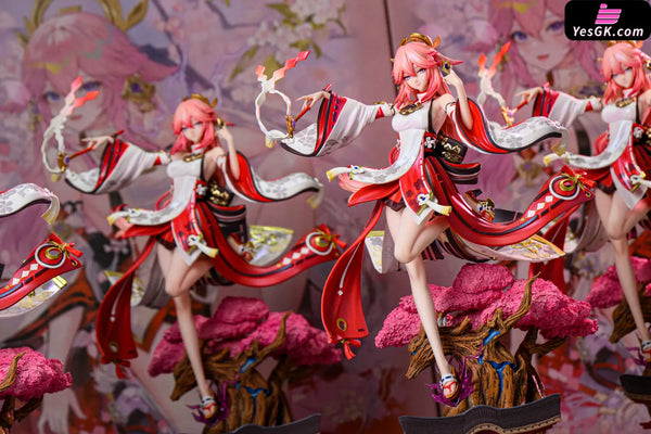 Genshin Impact Raiden Shogun x Yae Miko 1/6 GK Statue - Hakimi Studio [In-Stock] - Genshin Impact