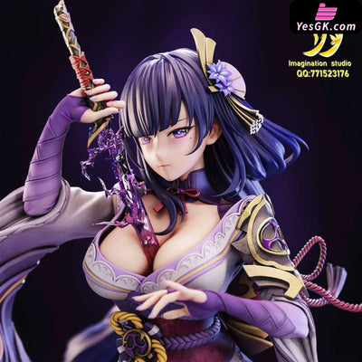Genshin Impact Raiden Shogun & Yae Miko 1/6 GK Statue - Imagination Studio [In-Stock] - Full Payment / Game Version