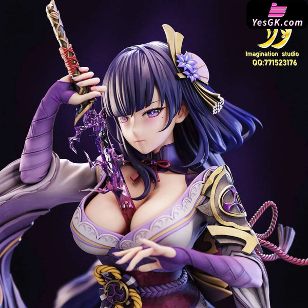 Genshin Impact Raiden Shogun & Yae Miko 1/6 GK Statue - Imagination Studio [In-Stock] - Full Payment / Game Version